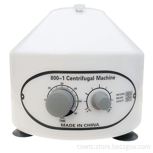 800-1 Electric Medical Grade Centrifuge Machine: Large Capacity, High-Speed Laboratory Equipment